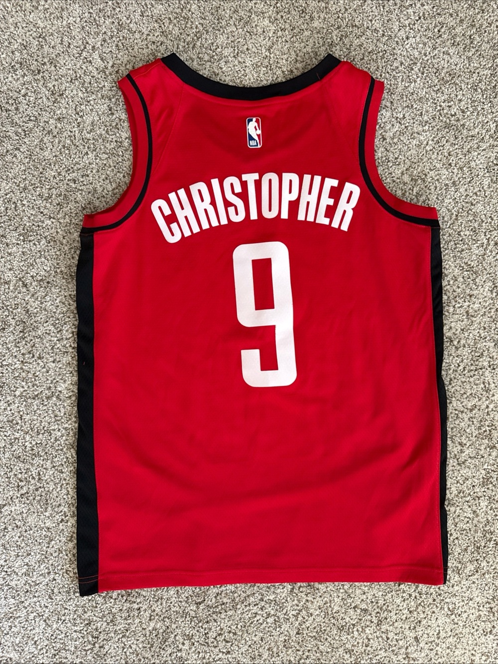 Nike NBA Authentics Houston Rockets Christopher #9 Jersey Size Medium 44